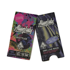 Alien Labs Empty Vape Carts 2 Gram (0.0700 oz) | 100% Live Resin | Orange, Pink & Purple | Bulk Available