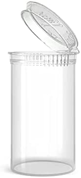 225 x 19 Drams Pop Top Containers vials, Herbs & Medicine Container, Squeeze Drams Many Color Full Box By Zaam Products