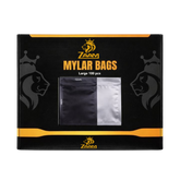 Premium Heavy Duty Mylar Bags 100 Pieces Smell Proof Resealable Zip Lock Storage Pouches (SMALL, MEDIUM, LARGE) SIZE