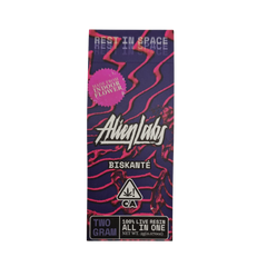 Alien Labs Empty Vape Carts – 2 Gram (0.0700 oz) | 100% Live Resin | Orange, Pink & Purple | Bulk Available