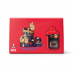 Runtz 5 Piece Box Empty Carts – 1g Each (Total 5g) | New Packaging | Premium Quality at Lower Price