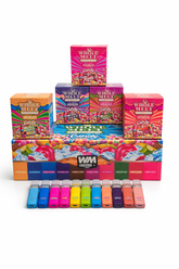Whole Melt Extracts Candy Edition Empty Cart 1.0G Box of 100 (10 Different Flavours) | Rechargeable Vape Device | Multiple Packaging