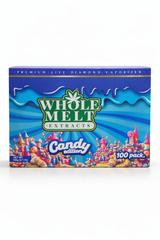 Whole Melt Extracts Candy Edition Empty Cart 1.0G Box of 100 (10 Different Flavours) | Rechargeable Vape Device | Multiple Packaging