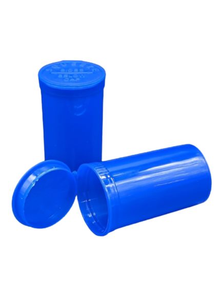 225 x 19 Drams Pop Top Containers vials, Herbs & Medicine Container, Squeeze Drams Many Color Full Box By Zaam Products