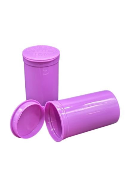 225 x 19 Drams Pop Top Containers vials, Herbs & Medicine Container, Squeeze Drams Many Color Full Box By Zaam Products