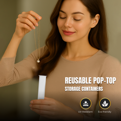 116mm Pop Top Tubes – Child-Resistant, Smell-Proof & Airtight | Premium Storage for Slim Products & Pre-Rolls | Unique Colors | 50 or 100 Pack