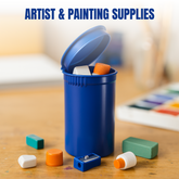 315 x 13 Drams / 50ml Pop Top Squeeze Bottles Container Vials RX - Child Resistant FDA Approved Medical Grade Plastic by Zaam Products