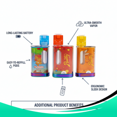 Runtz 2G Premium Liquid Diamonds Empty Vape Carts– New Flavors & Luxury Packaging