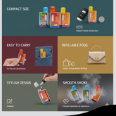 Runtz 2G Premium Liquid Diamonds Empty Vape Carts– New Flavors & Luxury Packaging