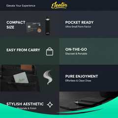 JEETER 1G Premium All-in-One Live Resin Refillable Vape Cartridge – Lab Tested & Certified Clean