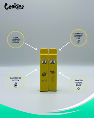 Cookies Disposable Vape Pen Portable Vaping Solution Convenient Disposable Vape Cookies Vape Pen Flavor Premium Disposable Vaping On-the-Go Vape Experience Hassle-Free Vape Device Cookies Brand Vape Flavorful Disposable Pen Cookies Disposable Pod