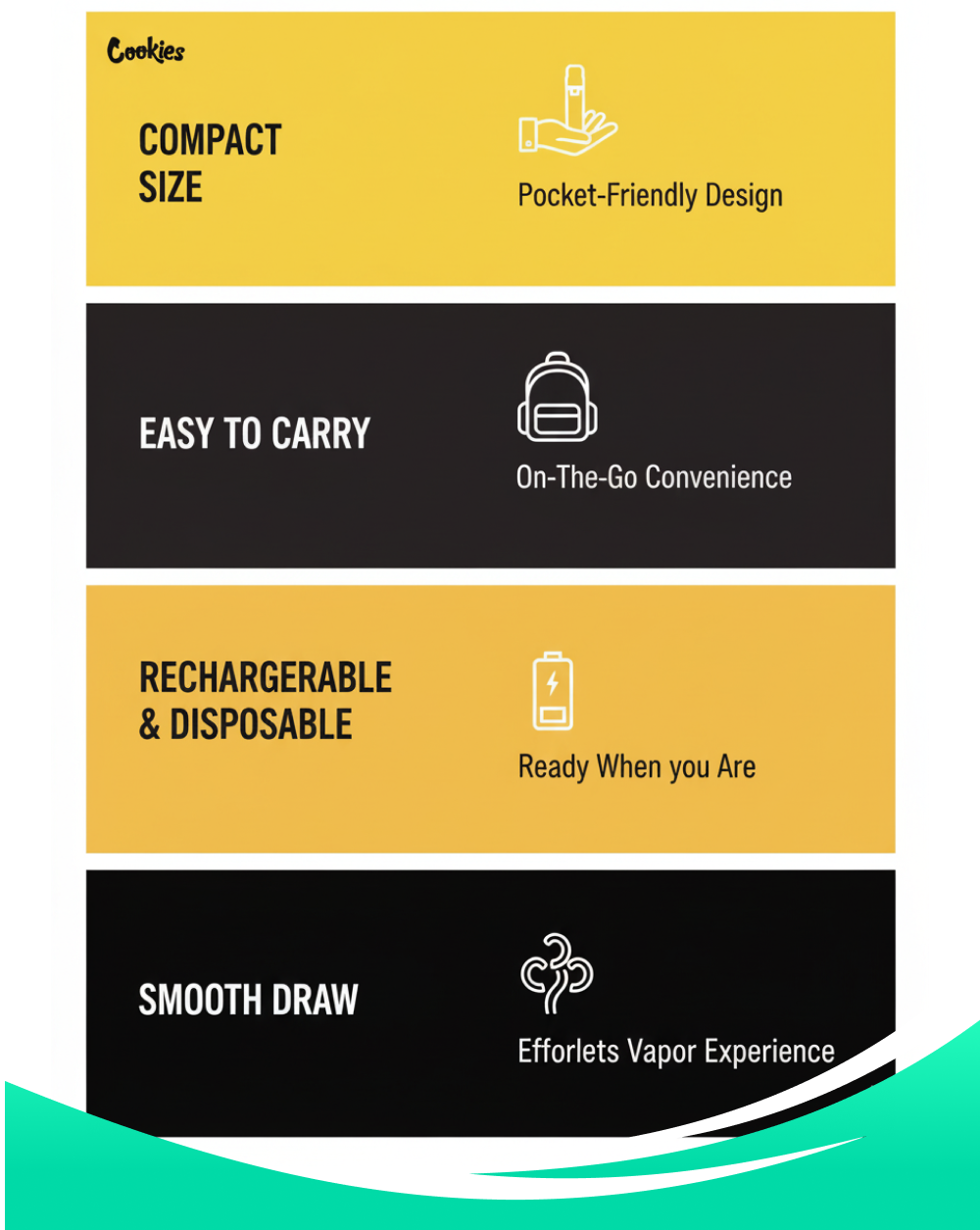 Cookies Disposable Vape Pen Portable Vaping Solution Convenient Disposable Vape Cookies Vape Pen Flavor Premium Disposable Vaping On-the-Go Vape Experience Hassle-Free Vape Device Cookies Brand Vape Flavorful Disposable Pen Cookies Disposable Pod
