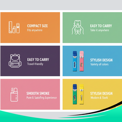 E-cigarettes Jungle Boys Up In Space  1.0ml Vape Pens 380mah Rechargeable Battery Empty Vaporizer With Exquisite Packaging | Pack of 10