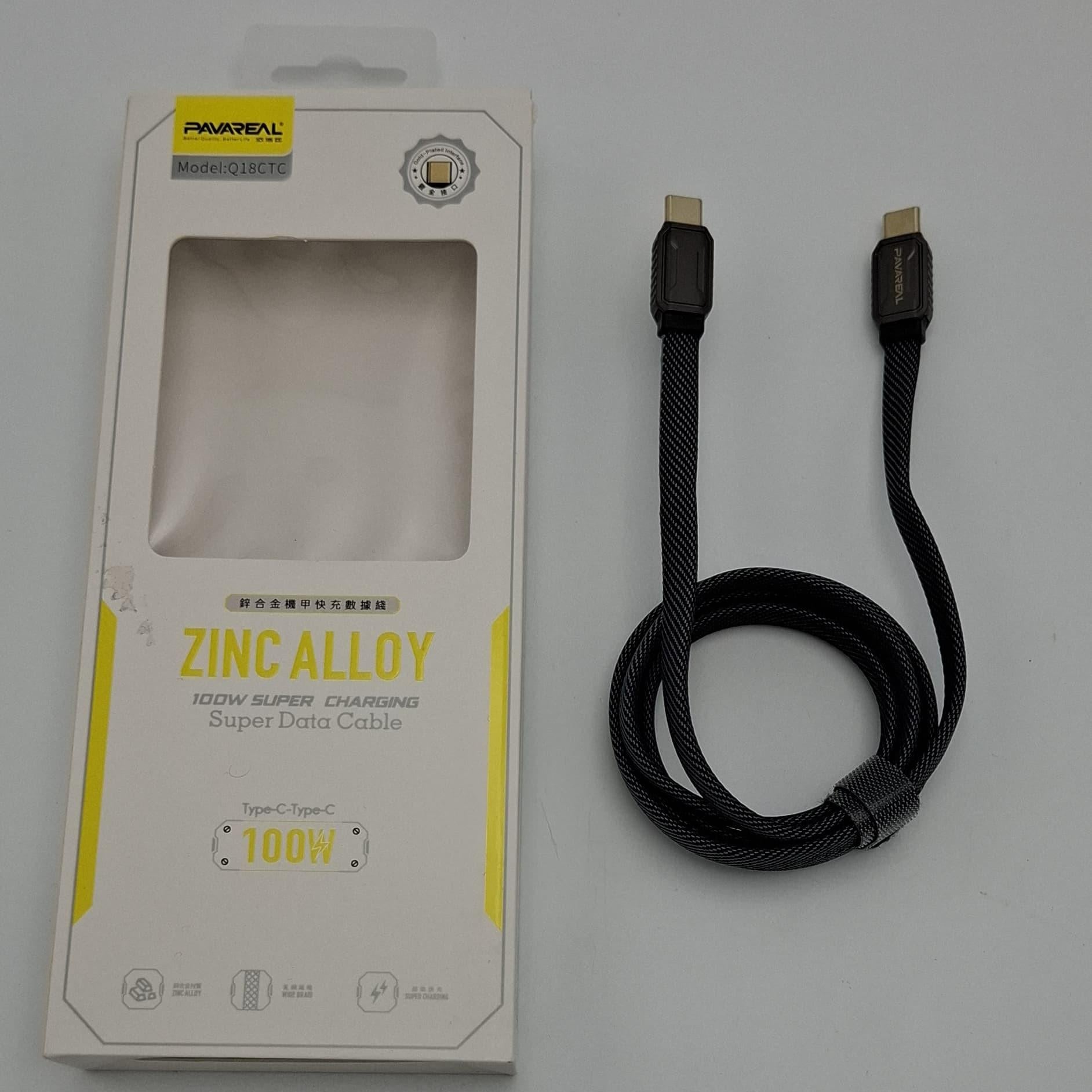 Type-C Cable - Zinc Alloy 100W
