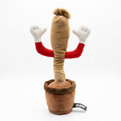 RAW Desk Dancer | Sound-Activated Dancing Plush Collectible | Rechargeable USB Novelty Desk Toy