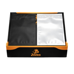 Premium Heavy Duty Mylar Bags 100 Pieces Smell Proof Resealable Zip Lock Storage Pouches (SMALL, MEDIUM, LARGE) SIZE