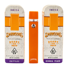 Dabwoods Premium Rechargeable Vape Pens 1 ml Empty