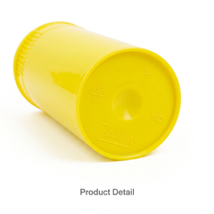 Lemon 19 Dram Pop Top Containers 225 Pcs – Squeeze-to-Open PP Plastic Storage Tubes | 7cm x 3.8cm