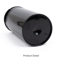 Black 19 Dram Pop Top Containers – Squeeze-to-Open PP Plastic Storage Tubes | 7cm x 4cm