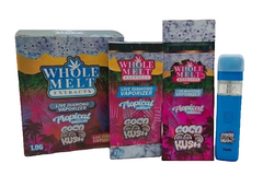 WHOLEMELT EXTRACT Tropical Edition V6 – 1G Reusable & Refillable Empty Carts | Multiple Flavors, Multiple Packaging Available