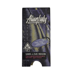 Alien Labs Empty Vape Carts – 2 Gram (0.0700 oz) | 100% Live Resin | Orange, Pink & Purple | Bulk Available