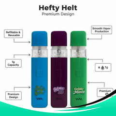 WHOLE MELT EXTRACTS – Gelato Edition EMPTY CARTS | 1g Live Diamond Vaporizer