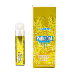 PolkaDot Premium 1g Empty Cart Vape Pen – 10 Flavors | Refined Live Resin & Diamond Formula