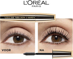 L'Oréal Paris Mascara – Black, 10 ml | Volumising, Non-Clumping & Waterproof