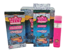 WHOLEMELT EXTRACT Tropical Edition V6 – 1G Reusable & Refillable Empty Carts | Multiple Flavors, Multiple Packaging Available