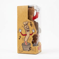 RAW Desk Dancer | Sound-Activated Dancing Plush Collectible | Rechargeable USB Novelty Desk Toy