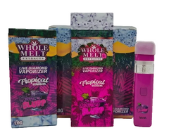 WHOLEMELT EXTRACT Tropical Edition V6 – 1G Reusable & Refillable Empty Carts | Multiple Flavors, Multiple Packaging Available
