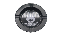 Premium Glass & Metal Round Mini Tray