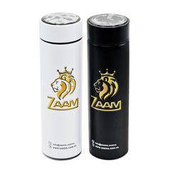 Zaam Hot Water Bottle with Digital Temperature Display - Stay Warm in Style