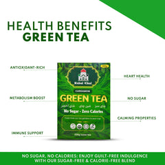 Kabul Chai: 100% Green Tea - No Sugar, No Calories | Certified | Halal | 500g | 200g Loose Tea