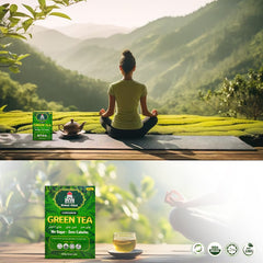 Kabul Chai: 100% Green Tea - No Sugar, No Calories | Certified | Halal | 500g | 200g Loose Tea