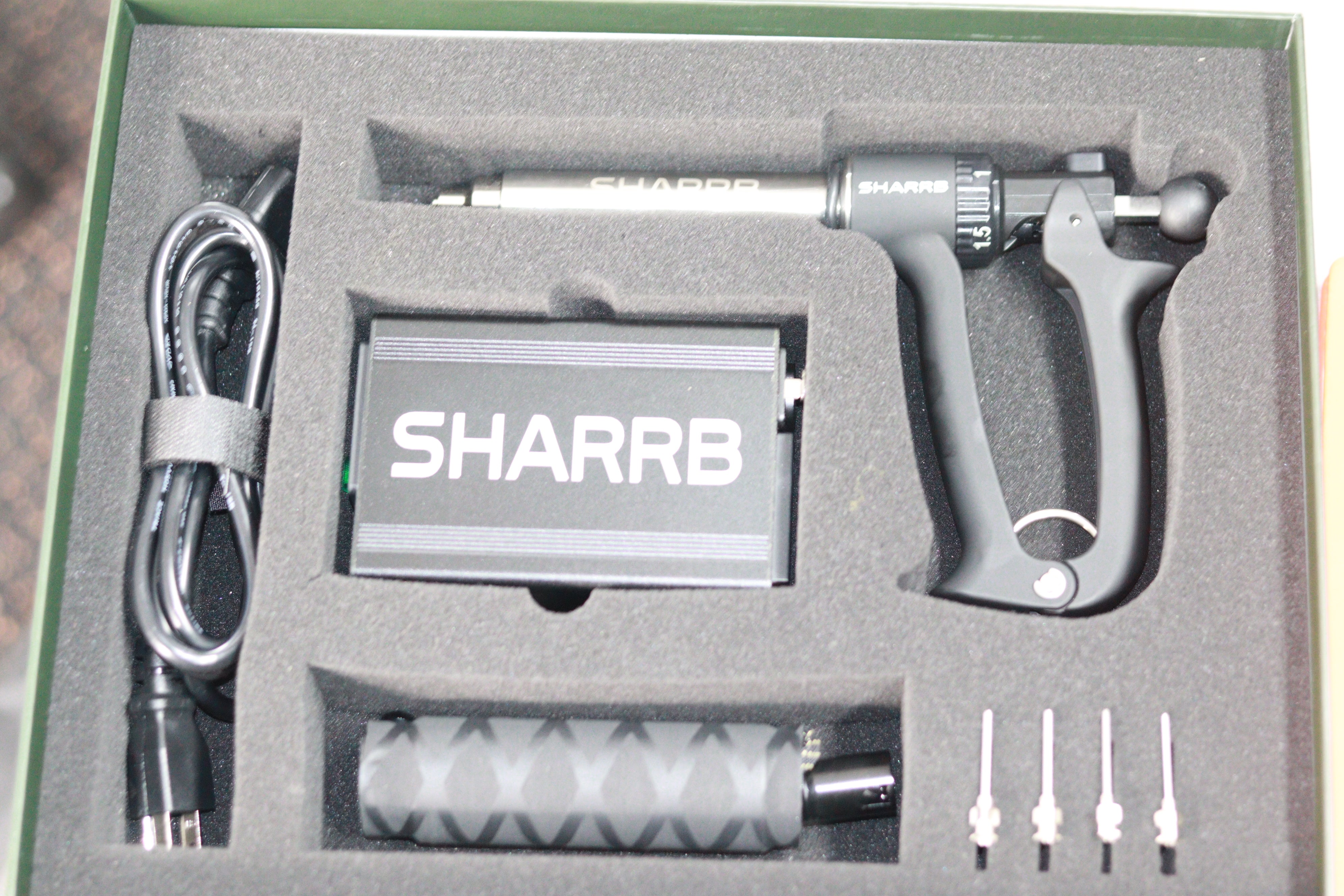 Sharrb Steel Cartridge Filler Gun Standard 25 mL Tube | Shoots from 0.5 - 2.5 mL Increments| shoots in 0.8ml |   Vape Cartridge Filling Gun | Tube 50 mL | Shoots from 1.0 - 5.0 mL