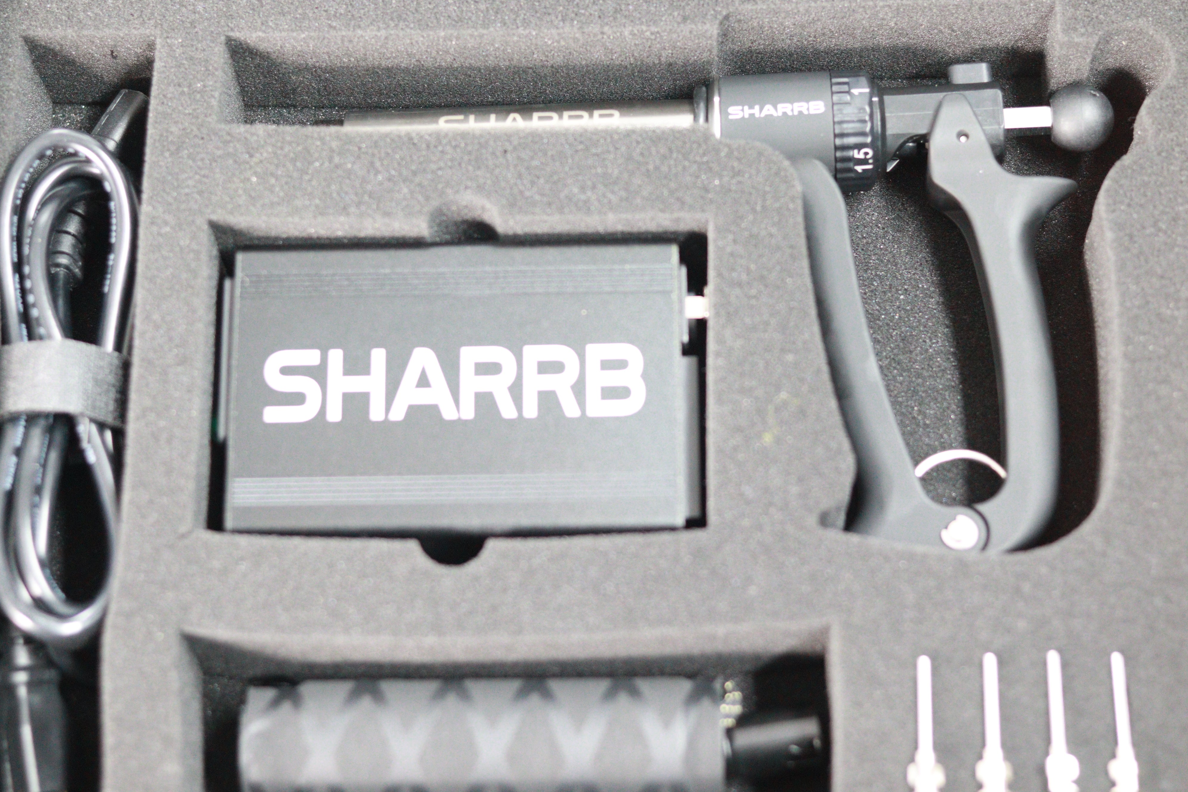 Sharrb Steel Cartridge Filler Gun Standard 25 mL Tube | Shoots from 0.5 - 2.5 mL Increments| shoots in 0.8ml |   Vape Cartridge Filling Gun | Tube 50 mL | Shoots from 1.0 - 5.0 mL