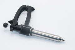 Sharrb Steel Cartridge Filler Gun Standard 25 mL Tube | Shoots from 0.5 - 2.5 mL Increments| shoots in 0.8ml |   Vape Cartridge Filling Gun | Tube 50 mL | Shoots from 1.0 - 5.0 mL