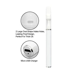 Ceramic tank Vape Pen 510 Carts 0.5ml (EMPTY)