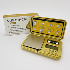 VAPOURON Digital Pocket Scale G200 (200g x 0.01g) Golden With Batteries