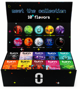 New TURN Retrovision Empty Carts Master Box | 10 Flavors x 5 Units Each | 50 Empty Carts