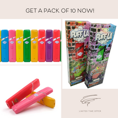 PUFF LA Empty Vape Pen | Rechargeable 280mAh Vaporizer | 2.0ml Capacity | 10 Strains