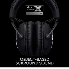 Logitech G PRO X Wireless LIGHTSPEED Gaming Headset – Blue VO!CE Mic Tech, 50mm PRO-G Drivers, DTS Headphone:X 2.0 Surround, 20+ Hours Battery – PC, PS5, PS4, Switch