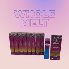 WHOLE MELT EXTRACTS Premium Live Diamond Vaporizers - 1g (Empty Cartridges & Packaging)