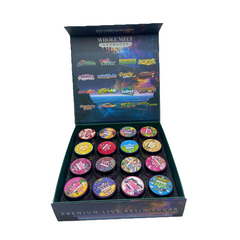 WholeMelt Extracts – Premium Live Resin Sugar Variety Pack (Empty Jars)