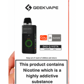 Geek Vape Digi Q Vista Pod System – 1600mAh Battery | 35W Max Output | Q Cartridge Compatible