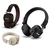 Marshall Major IV On-Ear Bluetooth Headphones – Wireless Earphones, Foldable, 80+ Hours Playtime, Wireless Charging