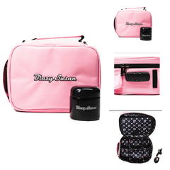 Blazy Susan Smellproof Stash Bag (Adjustable Straps) – Pink, Lock-Proof, Eco-Friendly