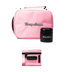 Blazy Susan Smellproof Stash Bag (Adjustable Straps) – Pink, Lock-Proof, Eco-Friendly