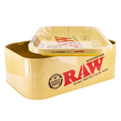 RAW Munchies Box With Lid – Pure Natural Fiber Design